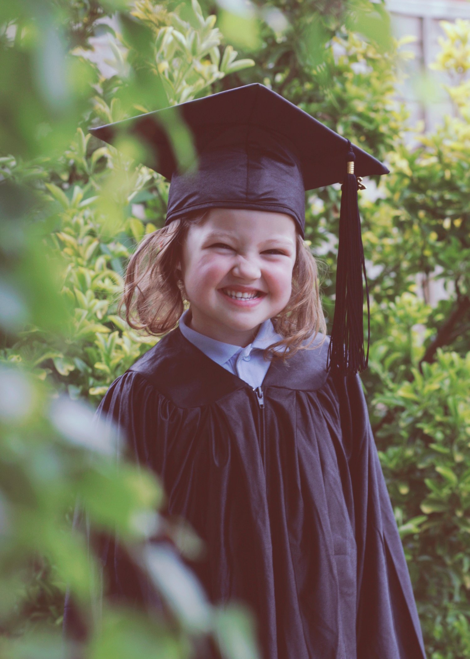 Nursery Session of child graduating