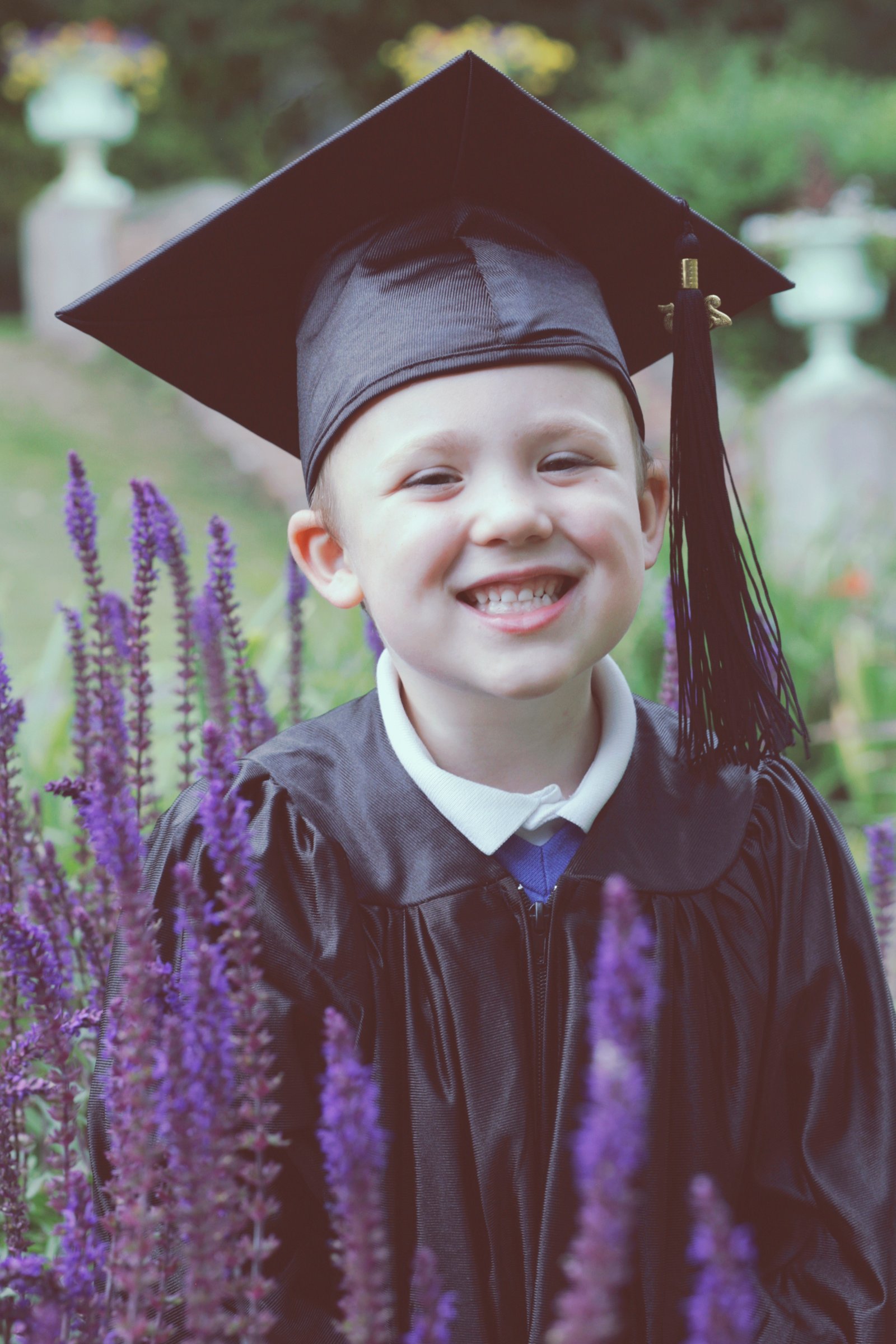 Child in Graduation Costume